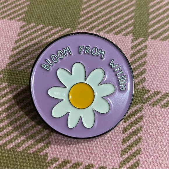 Bloom From Within Pin Badge - Picture 2 of 3